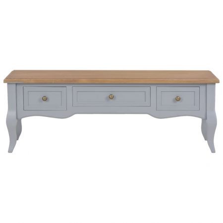 TV Cabinet Grey 100x35x35 cm Wood