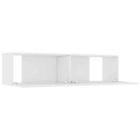 TV Cabinet White 120x30x30 cm Chipboard