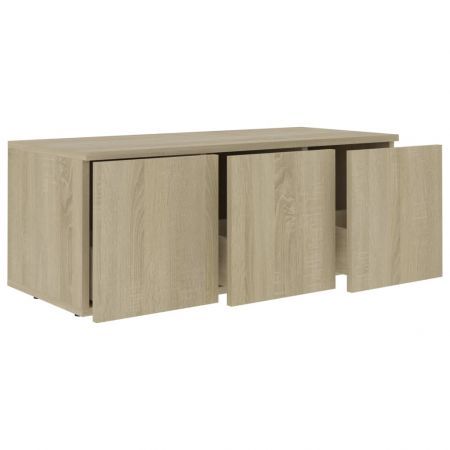 TV Cabinet Sonoma Oak 80x34x30 cm Chipboard