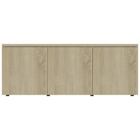 TV Cabinet Sonoma Oak 80x34x30 cm Chipboard