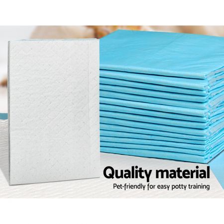 i.Pet Pet Training Pads 200pcs 60x60cm Puppy Dog Toilet Pee Indoor Super Absorbent Blue