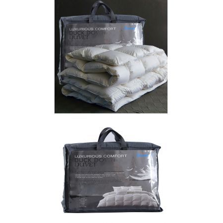 DreamZ 700GSM All Season Goose Down Feather Filling Duvet in Double Size