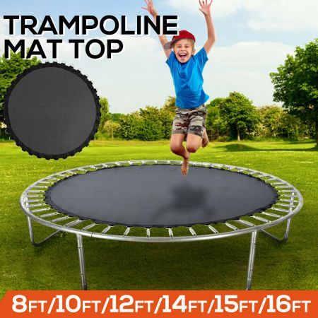 14 FT Kids Trampoline Pad Replacement Mat Reinforced Outdoor Round Spring Cover