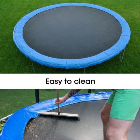 14 FT Kids Trampoline Pad Replacement Mat Reinforced Outdoor Round Spring Cover