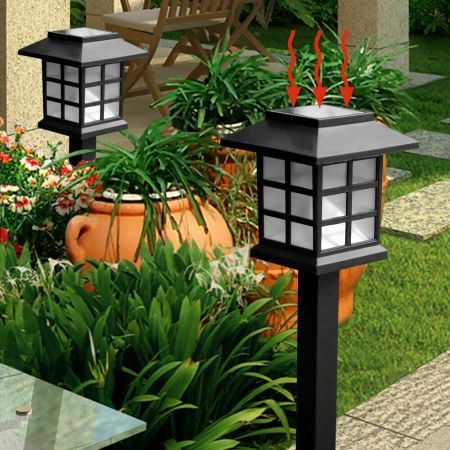 12x LED Solar Power Garden Landscape