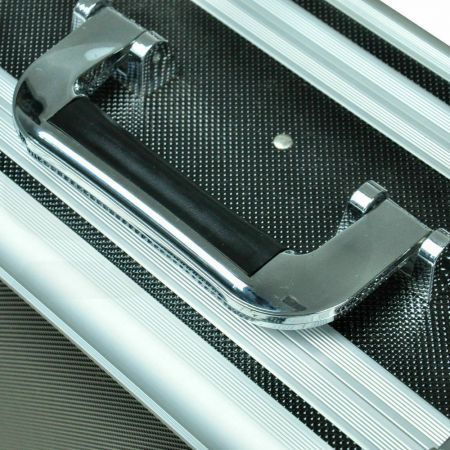 Hard Aluminium Double Sided Hunting Gun Cases Safes Bags Rifle Shot Carry Boxes