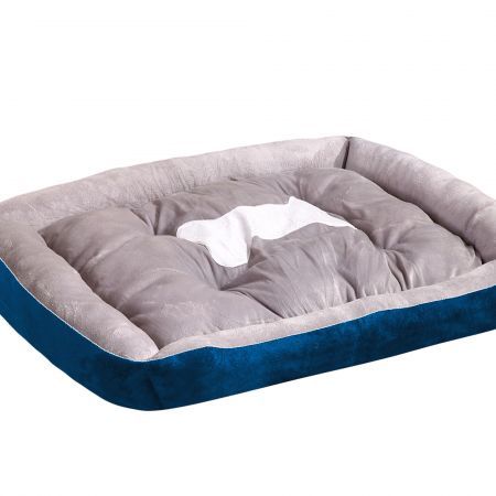 Pet Bed Dog Beds Bedding Mattress L Navy Large