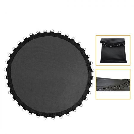 10 FT Kids Trampoline Pad Replacement Mat Reinforced Outdoor Round Spring Cover