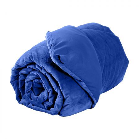 DreamZ 9KG Anti Anxiety Weighted Blanket Gravity Blankets Royal Blue Colour