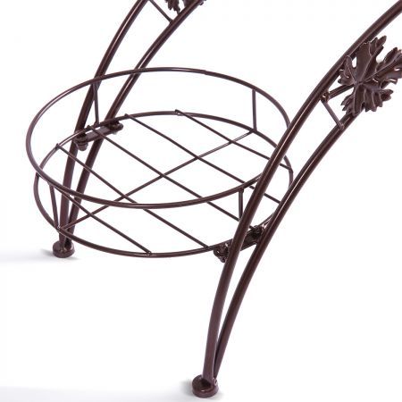 Plant Stand Outdoor Indoor Metal Bronze