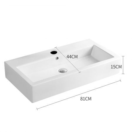 Ceramic Basin Bathroom Wash Counter Top Hand Wash Bowl Sink Vanity Above Basins