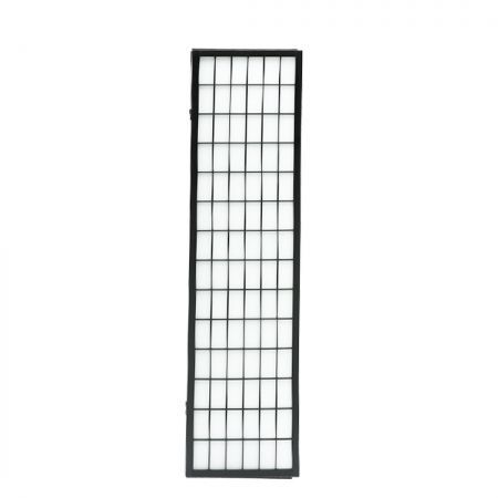 Levede 6 Panel Free Standing Foldable  Room Divider Privacy Screen Black Frame