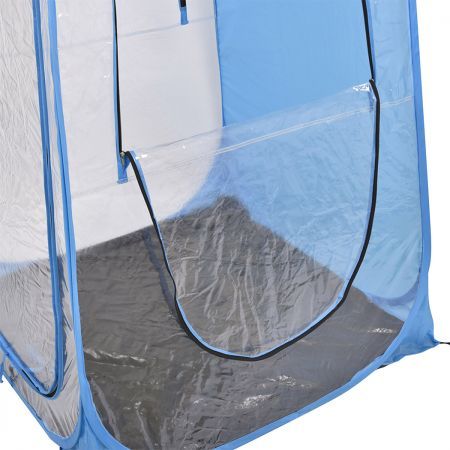 Pop Up Tent Camping Weather Blue