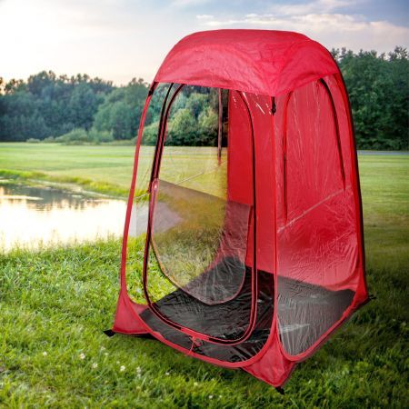 Pop Up Tent Camping Outdoor Red