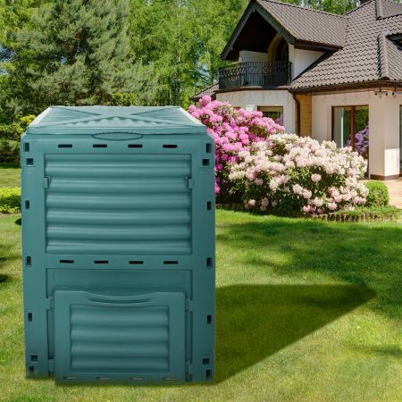 290L Compost Bin Food Waste Recycling Green