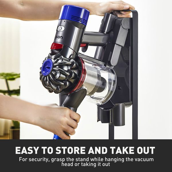 Dyson Vacuum Stand Rack Cleaner Accessories Holder Free Standing V6 V7 V8 V10 V11 V12 V15 Black