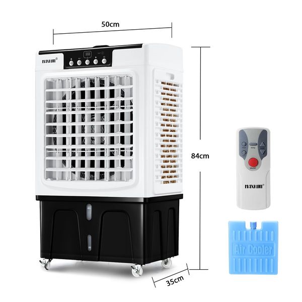 Maxkon Portable 30L Evaporative Air Fan Humidifier Cooler Commercial Fan Industrial Purifier