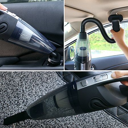 Handheld Vacuum Cleaner, Car Vacuum Cleaner, Rechargeable High Power Cordless with Quick Charge