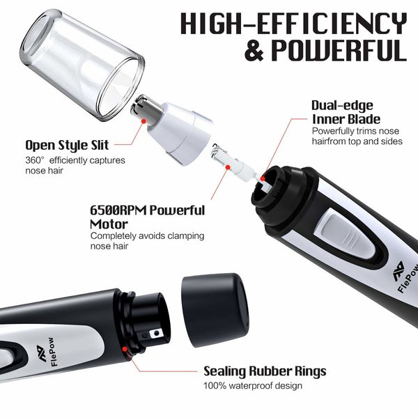 Ear and Nose Hair Trimmer Clipper