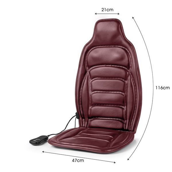 10 Motor Vibration Massage Cushion Heat Massage Chair Pad for Home Office Car