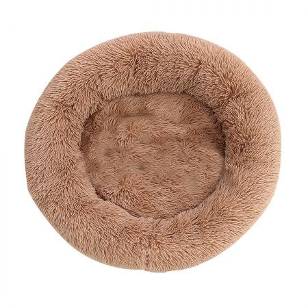 PaWz Pet Bed Mattress Dog Beds Bedding Cat Pad Mat Cushion Winter M Brown