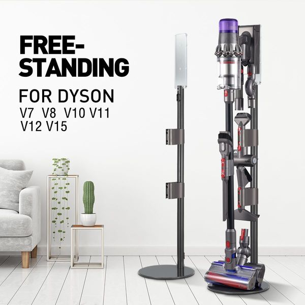 Freestanding Vacuum Stand Rack Cleaner with Wire Organiser Dyson V7 V8 V10 V11 V12 V15