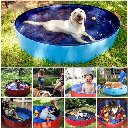 Size L Foldable Pool for Pet bath Tub and Kids Pool 3 sizes available