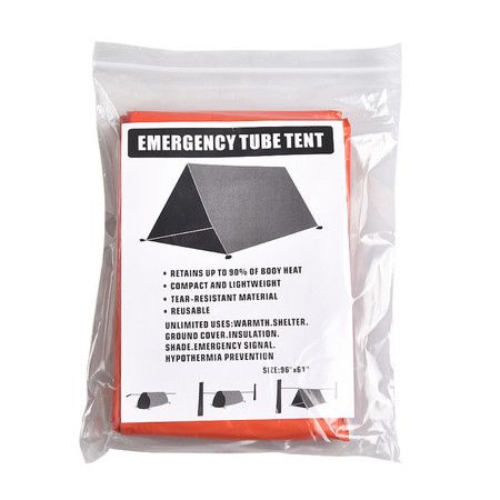 Life Tent Emergency Survival Shelter , Use As Survival Tent, Emergency Shelter, Tube Tent, Survival Tarp