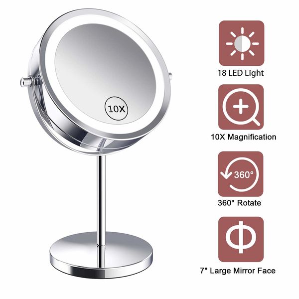 Lighted Makeup Mirror