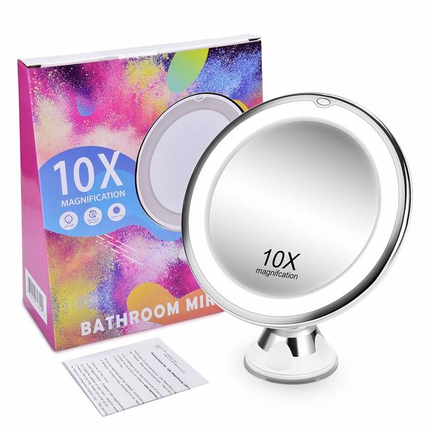 10X Magnifying Makeup Mirror with Lights