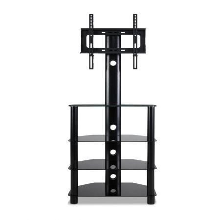 Artiss TV Mount Stand Swivel Bracket 4 Tier Floor Shelf 32 to 50 inch Universal