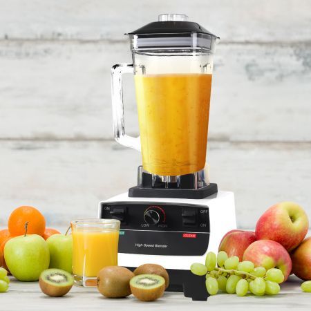 2L Commercial Blender Mixer Food Processor Juicer Smoothie Ice Crush Maker White