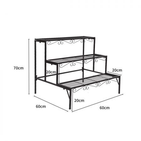 2x Plant Stands Outdoor Indoor