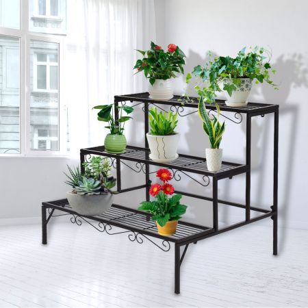 2x Plant Stands Outdoor Indoor