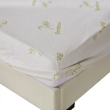 DreamZ Mattress Protector Topper 70% Bamboo Hypoallergenic Sheet Cover Double