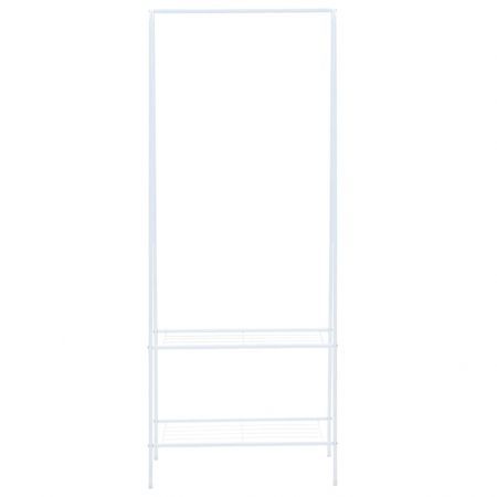 Clothes Rack 59x35x150 cm White