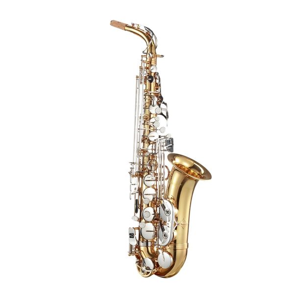 Melodic Alto Saxophone Eb Be E Flat Brass Alto Sax with Mouthpiece Case Straps