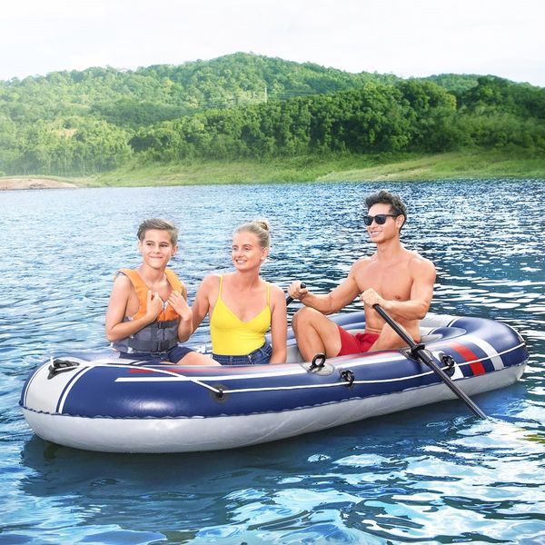 Bestway Inflatable Dinghy Boat Raft 2.55m x 1.27m 