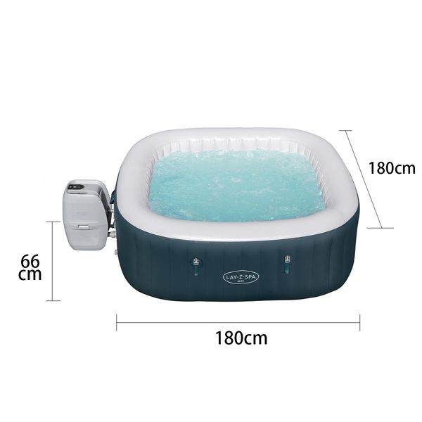 Bestway IbizaAirJet Hot Spa Inflatable Pool 4-6 Person 1.80m x 66cm