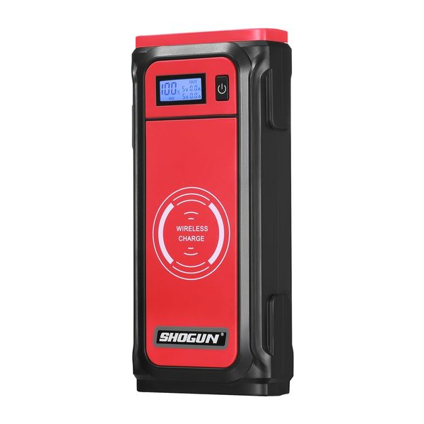 Portable Car Jump Starter 12V Wireless Battery Charger Power Bank 2000A