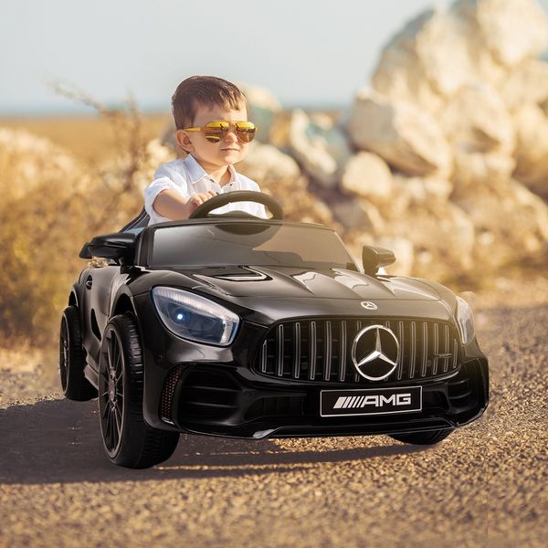 Mercedes Benz Licensed 12V Kids Ride On Car Electric Toy Car with Remote Control