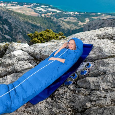 Mountview Sleeping Bag Camping Hiking  Compression Sack Single Outdoor Thermal