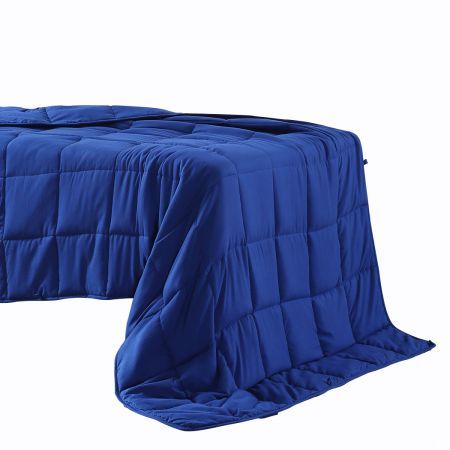 DreamZ Weighted Blanket Heavy Gravity Deep Relax 5KG Adult Double Navy