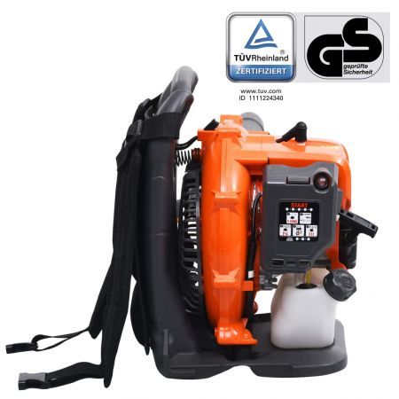 Petrol Backpack Leaf Blower 900 Cubic Meter/H 42.7 cc