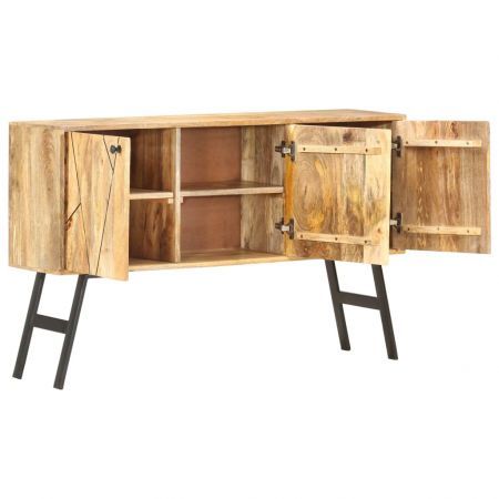 Sideboard 118x30x75 cm Solid Mango Wood