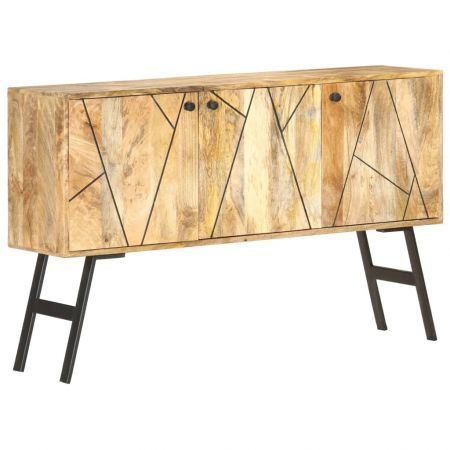 Sideboard 118x30x75 cm Solid Mango Wood