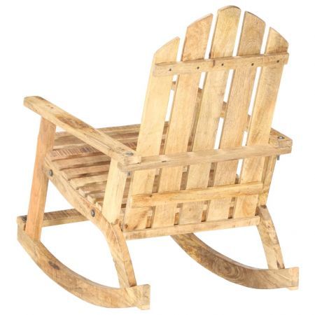 Garden Rocking Chair Solid Mango Wood