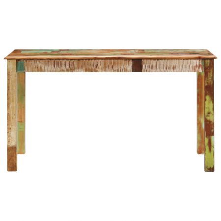 Dining Table Solid Reclaimed Wood 140x70x76 cm