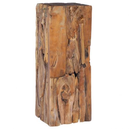 Side Table 30x30x80 cm Solid Teak Wood