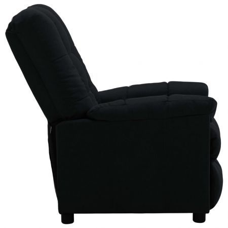 Recliner Black Fabric